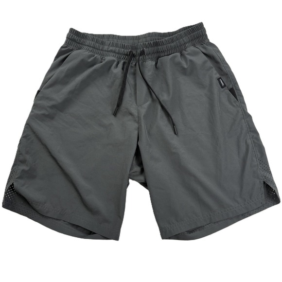Unrl Other - UNRL Stride Shorts Men's L Gray Performance Athletic Drawstring Stretch